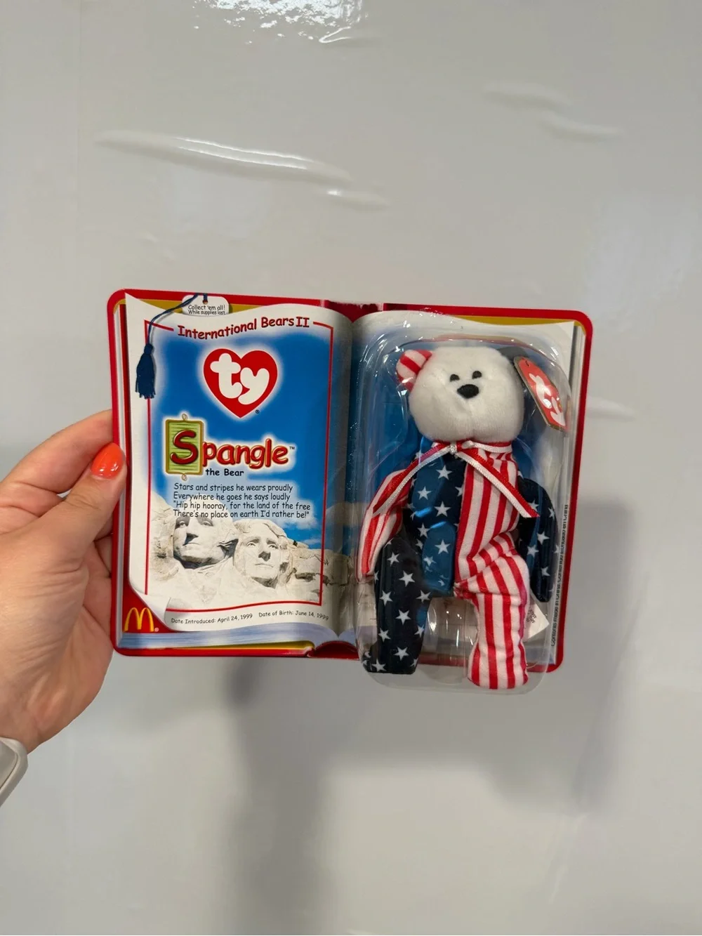 Ty Beanie Babies International Bear Set - Spangle, Germania, Oslo